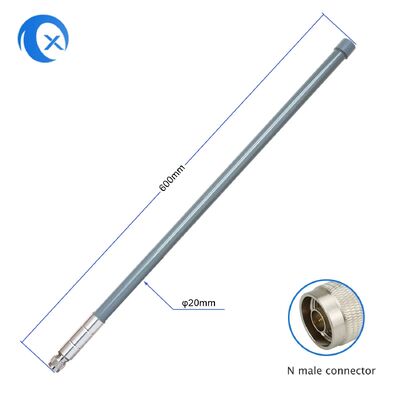 915MHz 5dBi आउटडोर फाइबरग्लास हीलियम एंटीना Us915 लोरा लोरावन रैक माइनर एंटीना