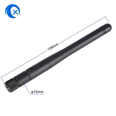 2.4GHz 2dBi कुंडा RP SMA कनेक्टर ओमनी वाईफाई एंटीना