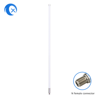 आउटडोर 915MHz 10dBi शीसे रेशा एंटीना लोरा गेटवे हीलियम एंटीना ओमनी दिशात्मक एन प्रकार महिला एंटीना: