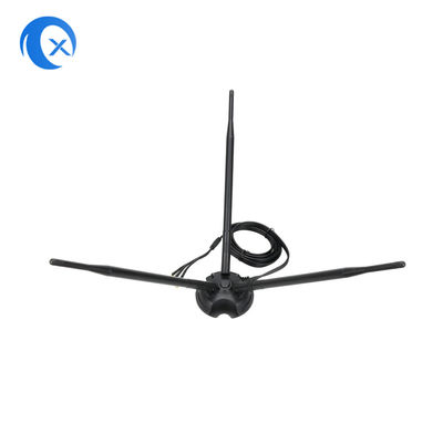 आरपी-एसएमए पुरुष कनेक्टर के साथ चुंबकीय माउंट एंटीना