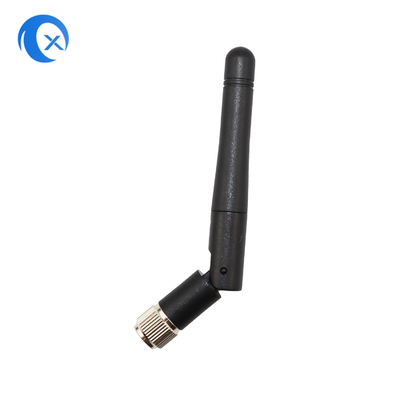 ओमनी दिशात्मक बाहरी घुमावदार वाईफाई एंटेना 2.4GHz SMA पुरुष कनेक्टर के साथ 2dBi एंटेना