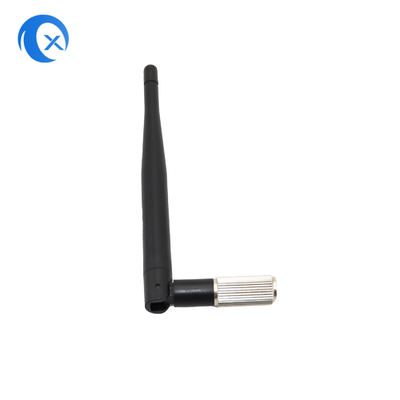 2एचडी सुरक्षा कैमरे के लिए घुमावदार एसएमए कनेक्टर के साथ.4GHz 3dBi सिंगल एक्सटर्नल रबर डक एंटीना