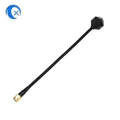 उच्च लाभ 2DB लंबी दूरी FPV ड्रोन एंटेना एसएमए पुरुष कनेक्टर के साथ 4.9GHz/5.8GHz आरजी141 के साथ