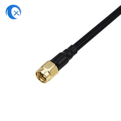 उच्च लाभ 2DB लंबी दूरी FPV ड्रोन एंटेना एसएमए पुरुष कनेक्टर के साथ 4.9GHz/5.8GHz आरजी141 के साथ