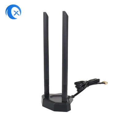 RoHS 2.4 5.8GHz डुअल बैंड मैग्नेटिक बेस एंटीना 5dBi