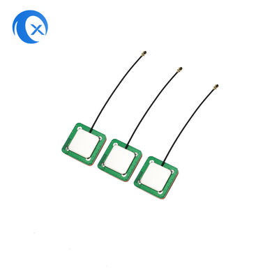 एंबेडेड सिरेमिक सक्रिय जीपीएस नेविगेशन एंटीना 22dBi U.FL कनेक्टर के साथ