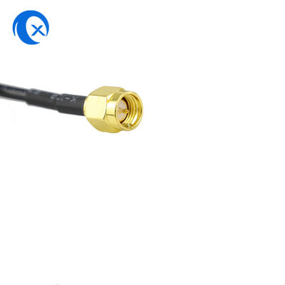 SMA पुरुष कनेक्टर 22dBi GPS GNSS चुंबकीय माउंट एंटीना;