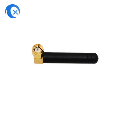 एल आकार 868 मेगाहर्ट्ज उच्च लाभ एंटीना 5 डीबी लाभ 90 डिग्री रोटेशन आरओएचएस / सीई के साथ